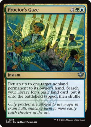 Proctor's Gaze [Secrets of Strixhaven] Foil