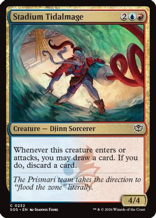 Stadium Tidalmage [Secrets of Strixhaven] Foil