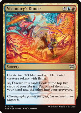 Visionary's Dance [Secrets of Strixhaven] Foil