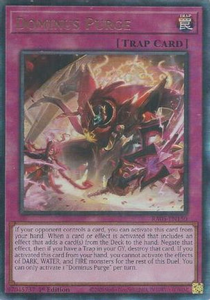 Dominus Purge  [RA05-EN150] Ultimate Rare 1st Edition