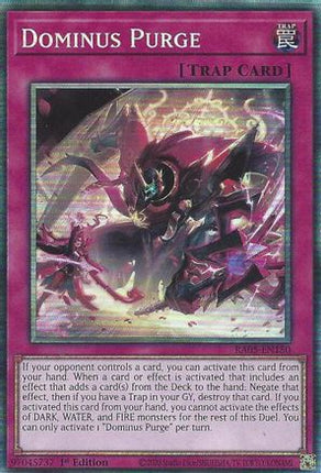 Dominus Purge  [RA05-EN150] Collector's Rare 1st Edition
