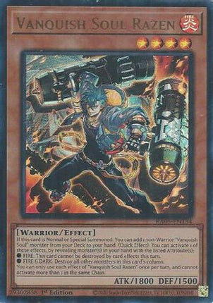 Vanquish Soul Razen (Ultra Rare)  [RA05-EN134] 1st Edition