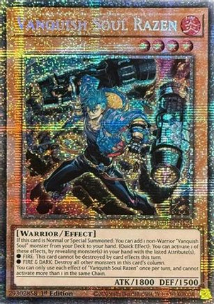 Vanquish Soul Razen (Starlight Rare)  [RA05-EN134] 1st Edition