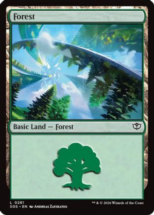 Forest (0281) (281) [Secrets of Strixhaven]
