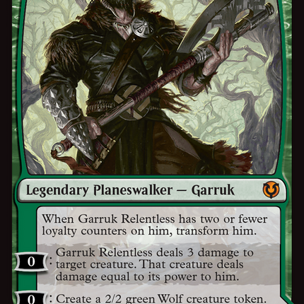 Garruk Relentless [Innistrad Remastered] Foil