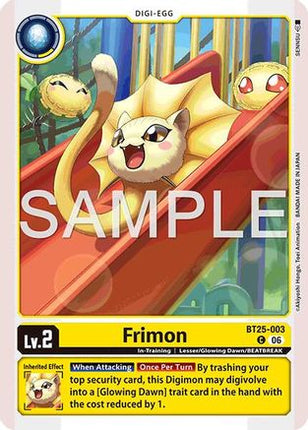Frimon [BT25-003] [Dual Revolution]
