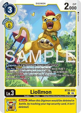 Liollmon [BT25-032] [Dual Revolution]