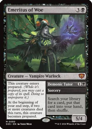 Emeritus of Woe - null [Promo Pack: Secrets of Strixhaven] Foil