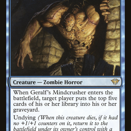 Geralf's Mindcrusher [Dark Ascension]