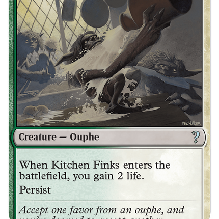 Kitchen Finks [Mystery Booster 2]