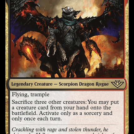Akul the Unrepentant [Outlaws of Thunder Junction] Foil