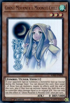 Ghost Mourner & Moonlit Chill [RA05-EN096] Ultra Rare 1st Edition