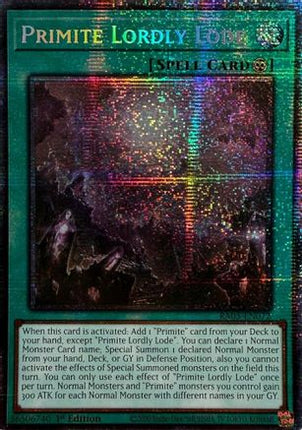 Primite Lordly Lode  [RA05-EN072] Starlight Rare 1st Edition