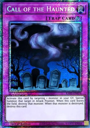 Call of the Haunted  [RA05-EN076] Starlight Rare 1st Edition