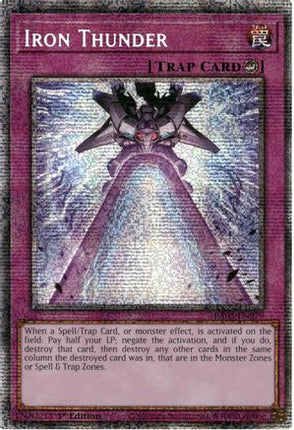 Iron Thunder  [RA05-EN079] Starlight Rare 1st Edition