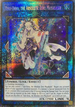Yuki-Onna, the Absolute Zero Mayakashi  [RA05-EN057] Starlight Rare 1st Edition
