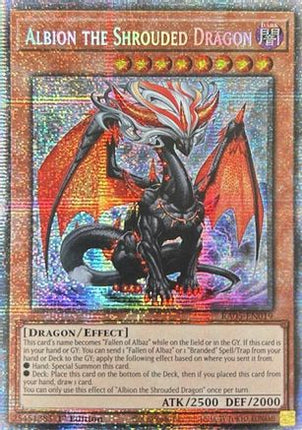Albion the Shrouded Dragon  [RA05-EN019] Starlight Rare 1st Edition