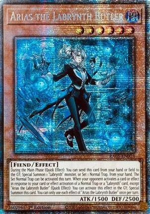 Arias the Labrynth Butler  [RA05-EN028] Starlight Rare 1st Edition