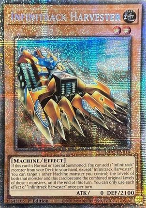 Infinitrack Harvester  [RA05-EN014] Starlight Rare 1st Edition