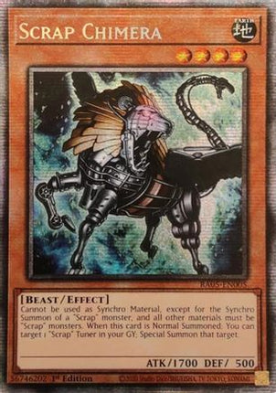 Scrap Chimera  [RA05-EN005] Starlight Rare 1st Edition