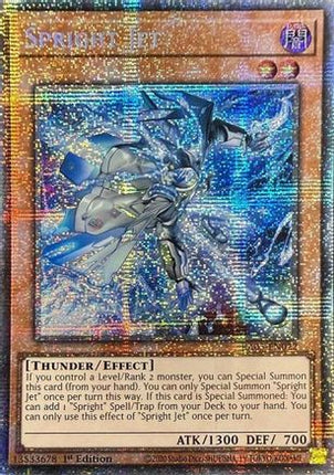 Spright Jet  [RA05-EN022] Starlight Rare 1st Edition