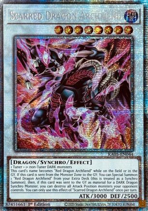 Scarred Dragon Archfiend  [RA05-EN044] Starlight Rare 1st Edition