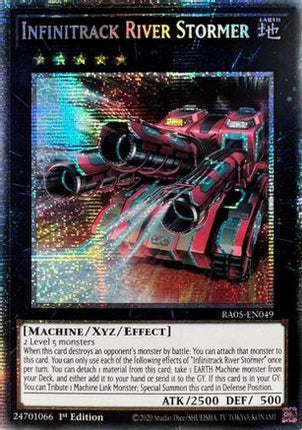 Infinitrack River Stormer  [RA05-EN049] Starlight Rare 1st Edition