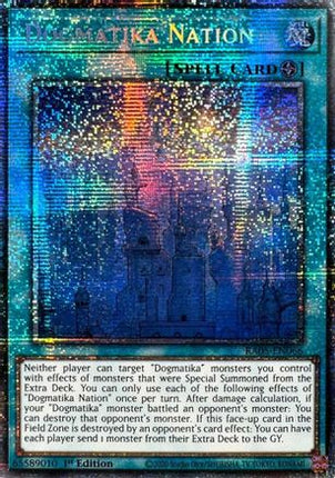 Dogmatika Nation  [RA05-EN066] Starlight Rare 1st Edition