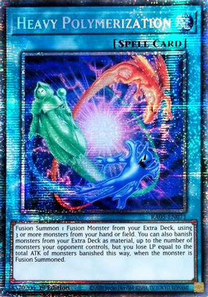 Heavy Polymerization  [RA05-EN071] Starlight Rare 1st Edition