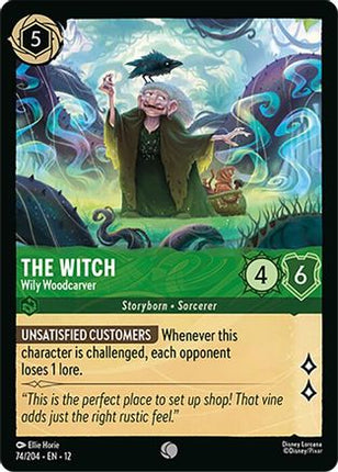 The Witch - Wily Woodcarver (74/204) - Wilds Unknown Cold Foil