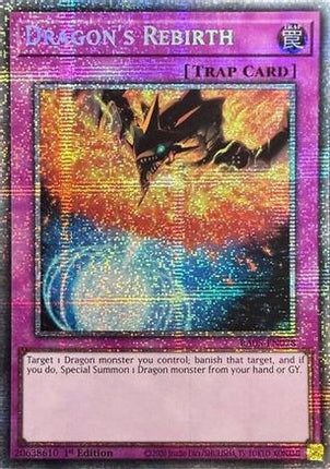 Dragon's Rebirth  [RA05-EN078] Starlight Rare 1st Edition