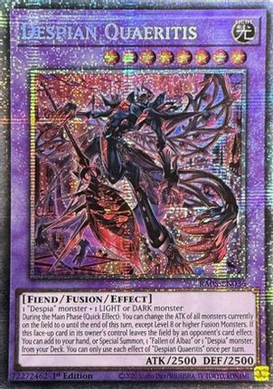 Despian Quaeritis  [RA05-EN036] Starlight Rare 1st Edition