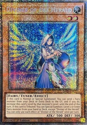 Diviner of the Herald  [RA05-EN017] Starlight Rare 1st Edition
