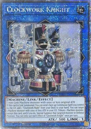 Clockwork Knight  [RA05-EN058] Starlight Rare 1st Edition