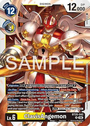 ClavisAngemon [BT25-042] [Dual Revolution] Foil