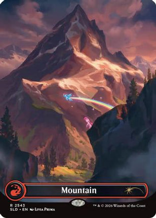 Mountain (2543) (2543) [Secret Lair Drop Series] Foil