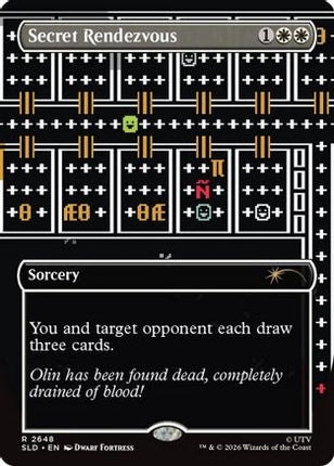 Secret Rendezvous (2648) [Secret Lair Drop Series] Foil