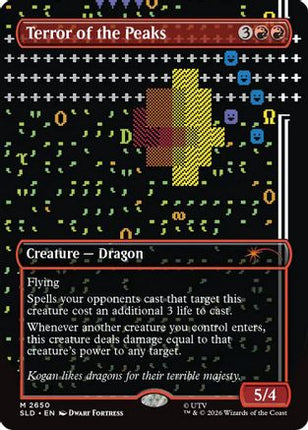 Terror of the Peaks [Secret Lair Drop Series] Foil