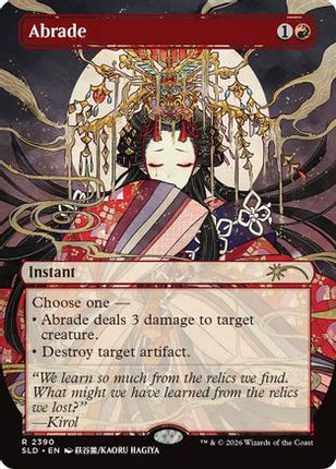 Abrade (2390) [Secret Lair Drop Series]