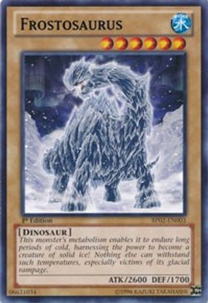 Frostosaurus (Rare) [BP02-EN003] 1st Edition