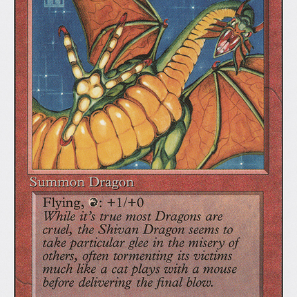 Shivan Dragon [Revised Edition]