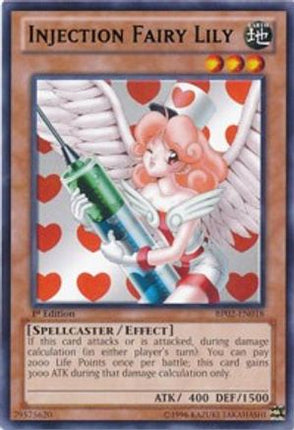 Injection Fairy Lily (Rare) [BP02-EN018] 1st Edition