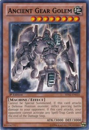 Ancient Gear Golem (Rare) [BP02-EN035] 1st Edition