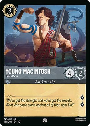 Young Macintosh - Proud Son (180/204) - Wilds Unknown Cold Foil
