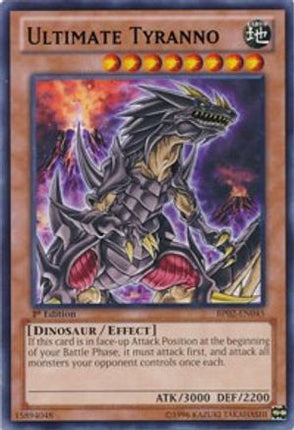 Ultimate Tyranno (Rare) [BP02-EN045] 1st Edition