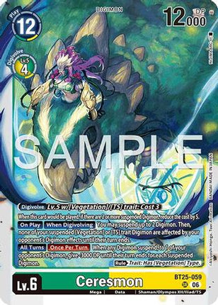 Ceresmon [BT25-059] [Dual Revolution] Foil