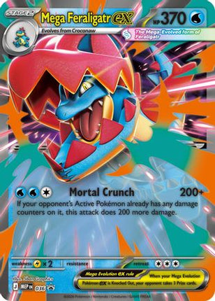 Mega Feraligatr ex - 036 - 36/null [ME: Mega Evolution Promo] Holofoil