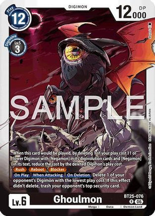 Ghoulmon [BT25-076] [Dual Revolution] Foil