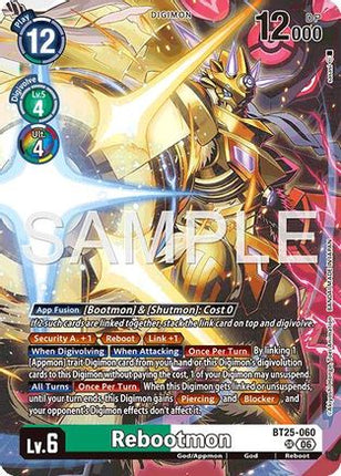 Rebootmon [BT25-060] [Dual Revolution] Foil