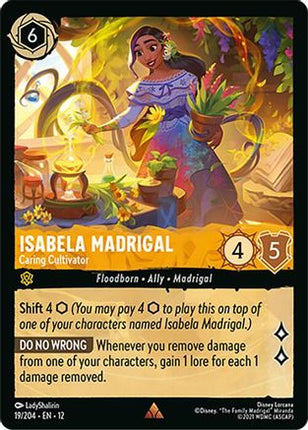Isabela Madrigal - Caring Cultivator (19/204) - Wilds Unknown